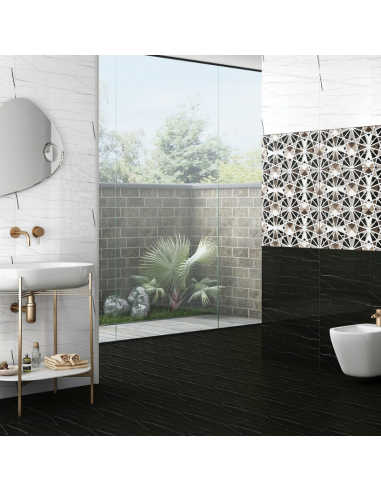 Gres porcellanato Rak Black Beauty cm 60 x 120 . Ambientazione 2