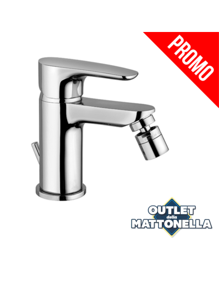 Miscelatore automatico bidet Parallel con scarico 1" 1/4