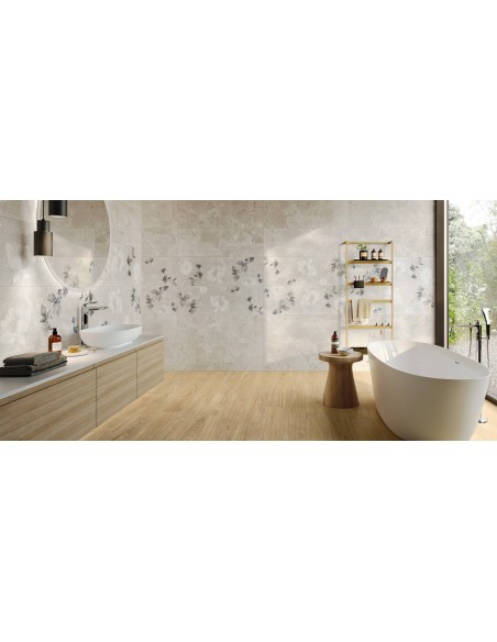 Rivestimento ceramico effetto carta da parati |Outlet della Mattonella