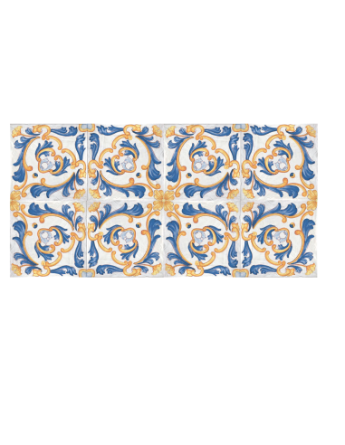 Piastrelle decorate tipo vietrese in offerta |Outlet della Mattonella
