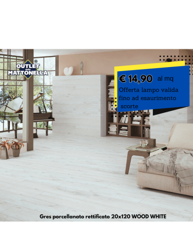 Gres porcellanato effetto legno naturale | Outlet della Mattonella