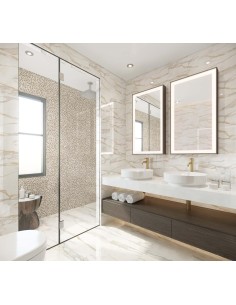 Rivestimento effetto marmo con effetto onda 3D|Outlet della Mattonella