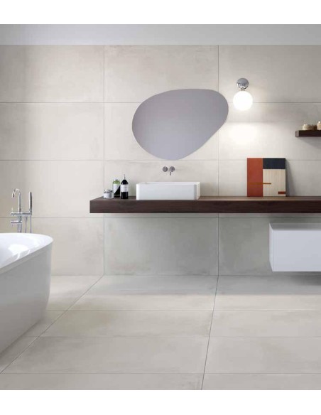 Lastra gres porcellanato effetto cemento |Outlet della Mattonella