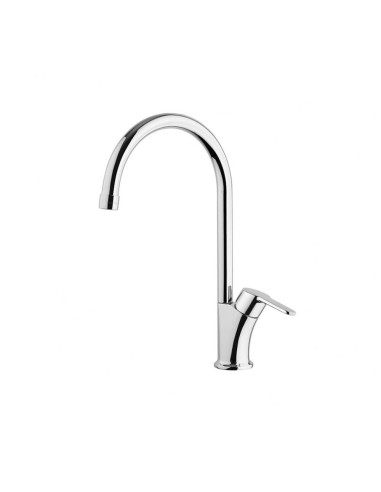Miscelatore monocomando lavello canna alta orientabile Paini Unika
