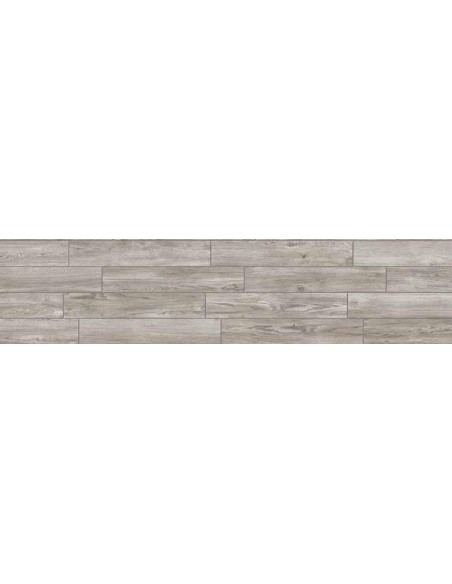 Gres porcellanato effetto legno grigio il Cavallino | Fjord Gra 15x90
