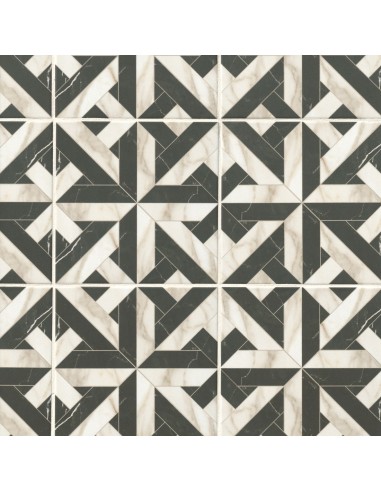 Gres porcellanato decorato tipo cementina 20x20|Outlet della Mattonella