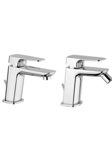 Set miscelatori per lavabo e bidet Paini Le Mans