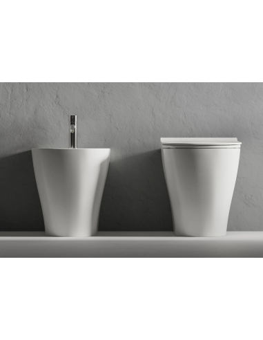 Vaso + bidet filo parete LT003 |Outlet della Mattonella sconti - 50%