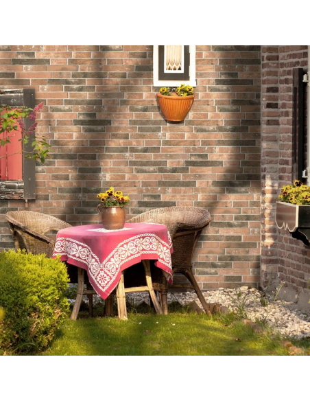 Rivestimento decorativo Manhattan effetto mattoncino ad incastro