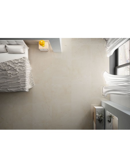 New Marfil beige Rak Ceramics Gres porcellanato effetto marmo classico