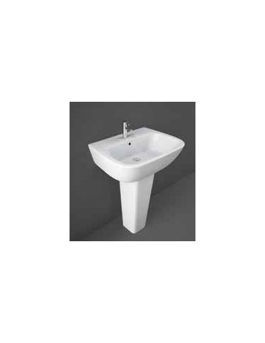 Lavabo e colonna, non inclusi nell'offerta ma disponibili