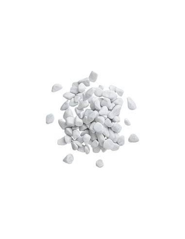 Ciottoli di marmo Bianco Carrara sacco Kg 25