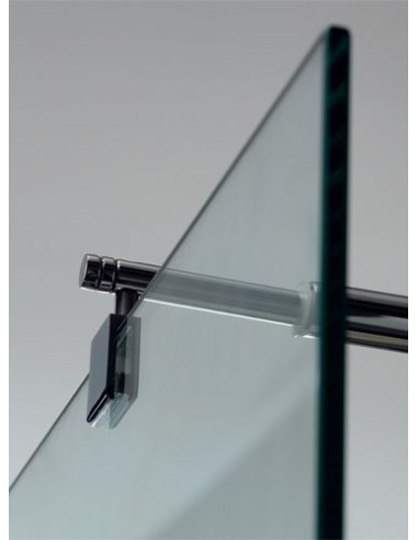 Parete doccia Walk In cm 120 cristallo vista dall'alto