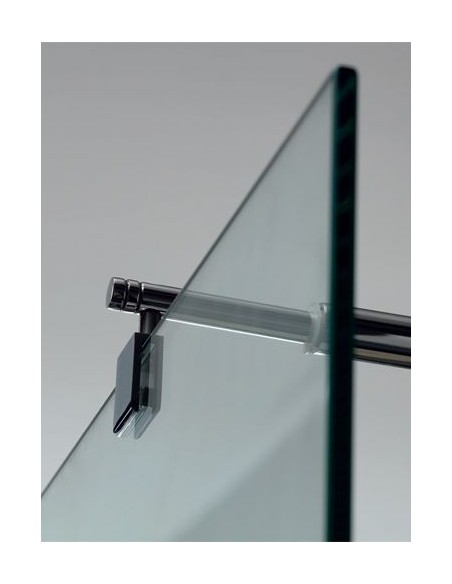 Parete doccia Walk In cm 120 cristallo vista dall'alto