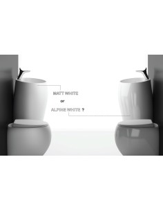 Vaso e bidet Cloud di Rak