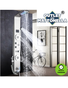 Colonna doccia led multifunzione anticalcare